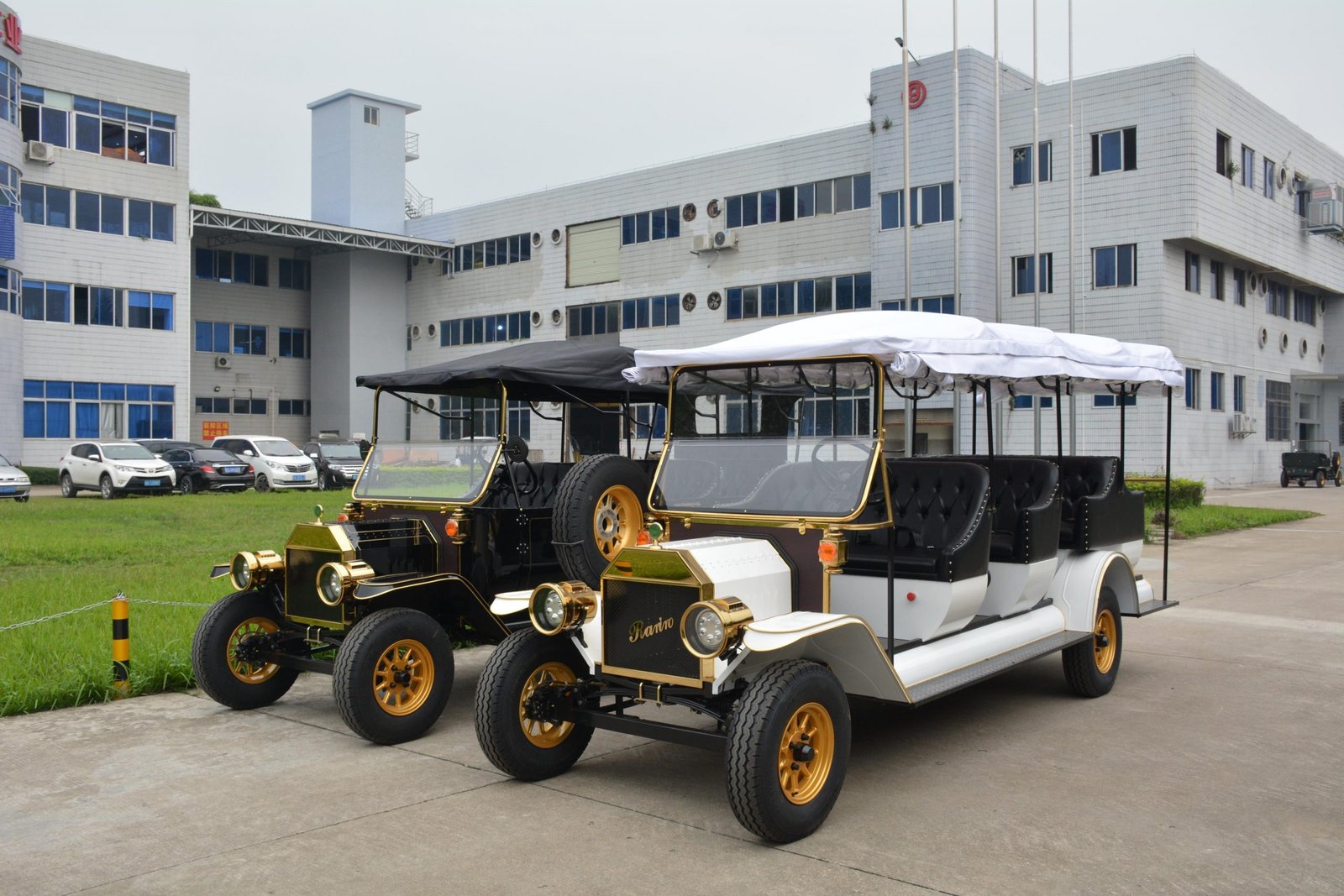 retro electric car