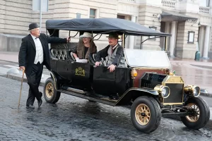 Electric Vinatge Car