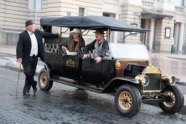 Electric Vinatge Car